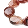 Natural Striped Agate/Banded Agate Beads Strands G-Z061-C09-03-4