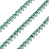 Iron Rhinestone Glass Cup Chain CH-U001-01A-2