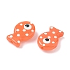 Baking Paint Glass Enamel Beads LAMP-D303-04E-2