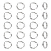 925 Sterling Silver Split Jump Rings STER-TA0001-48D-1