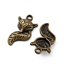 Tibetan Style Alloy Pendants TIBE-R316-043AB-NR-3