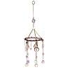 Natural Amethyst Chips Hanging Suncatcher GG-CBAB970-01A-1