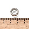 304 Stainless Steel Large Hole Beads STAS-H263-01P-02-2