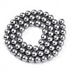 Baking Paint Pearlized Glass Pearl Bead Strands HY-N002-6mm-A01-3