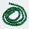 Natural White Jade Bead Strands G-R344-4mm-07-2