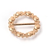 Alloy Resin Imitation Pearl Buckles JEWB-WH0014-11-2
