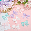 40Pcs 4 Colors Handmade Polyester Costume Accessories DIY-SP0004-85A-3