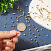 100Pcs Brass Spacer Beads KK-TA0008-36-6
