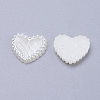 Acrylic Pearl Cabochons MACR-F024-22-2