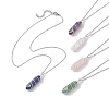 304 Stainless Steel Cable Necklaces NJEW-JN04867-02-1