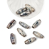 10Pcs Handmade Porcelain Beads PORC-YW0001-34B-1
