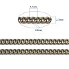 Brass Twisted Chains CHC-S096-AB-NF-6