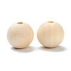 Natural Unfinished Wood Beads WOOD-XCP0001-19A-2