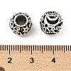 Tibetan Style Alloy European Beads FIND-E041-08AS-3