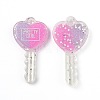 Two Tone Resin Big Pendants LS-RESI-Z001-01C-2