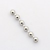 Tarnish Resistant 304 Stainless Steel Ball Chains CHS-A002B-5.0mm-1