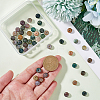 1 Strand Natural Indian Agate Beads Strands G-SP0001-15-3