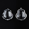 Transparent Glass Pendants GLAA-Q088-025B-2