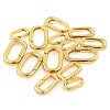 Brass Spring Gate Rings KK-WH0044-122C-G-1