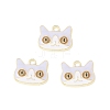 Alloy Enamel Charms ENAM-G212-17G-4