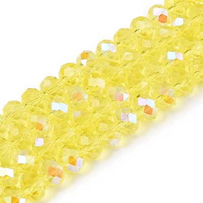 Electroplate Glass Beads Strands EGLA-A044-T8mm-L29-1