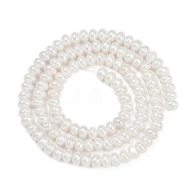 Electroplated Shell Pearl Beads Strands BSHE-Z009-11-1