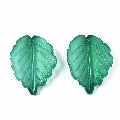Spray Painted Glass Pendants GLAA-N042-004-A05-1