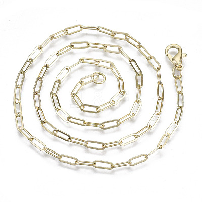 Brass Paperclip Chains X-MAK-S072-10B-KC-1