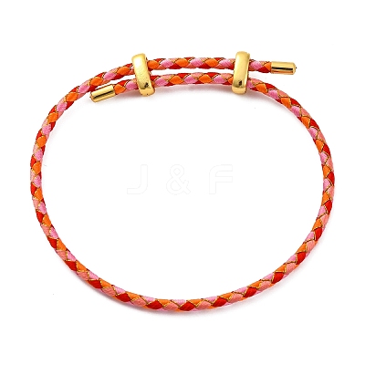 Adjustable Polyester Cord Braided Bracelets BJEW-Z085-01G-12-1