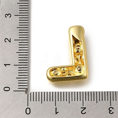 Brass with Cubic Zirconia Pendants KK-Q818-03L-G-1