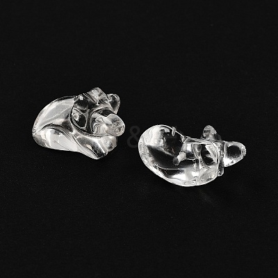 Chinese Zodiac Natural Quartz Crystal Carved Beads G-D300-01G-1