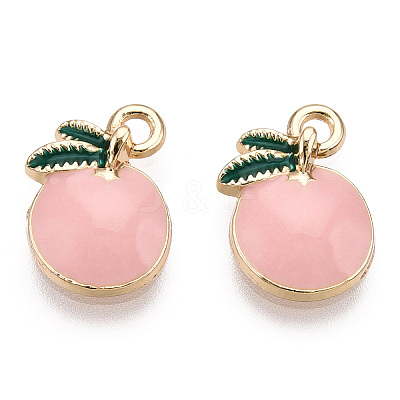 Alloy Enamel Pendants ENAM-T009-51B-RS-1