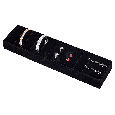 Velvet Bangle Organizer Display Trays BDIS-WH0008-20A-1