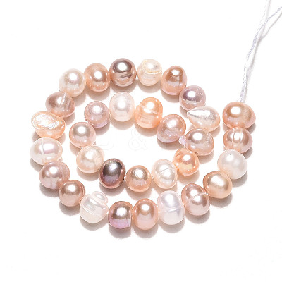 Natural Cultured Freshwater Pearl Beads Strands PEAR-N013-05C-03-1