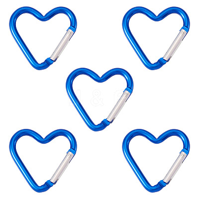 5Pcs Zinc Alloy Spring Gate Rings FIND-TA0009-73D-1