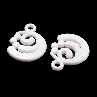 Opaque Acrylic Pendants SACR-L007-044C-1
