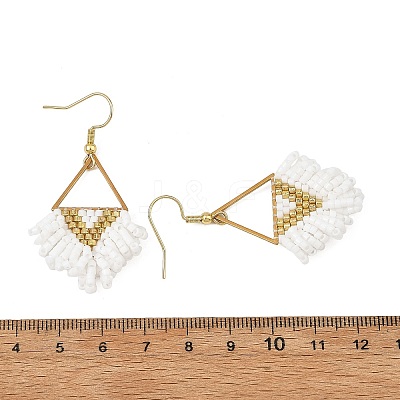 304 Stainless Steel Dangle Earrings EJEW-MZ00806-01-1