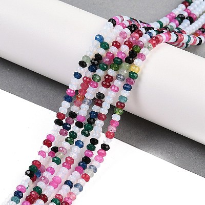 Natural White Jade Beads Strands G-Z069-01E-1
