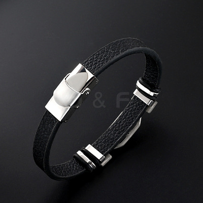201 Stainless Steel Constellation Beaded Bracelet LS-ZODI-PW0001-044A-1