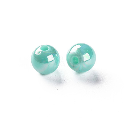 Opaque Acrylic Beads MACR-S370-D8mm-SS2107-1