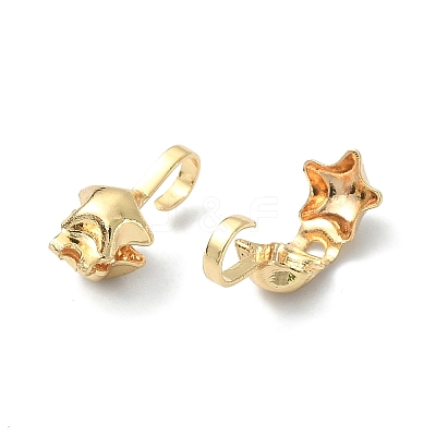 Brass Bead Tips KK-B072-31G-1
