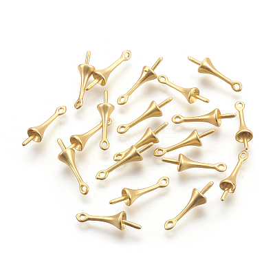Brass Peg Bails Pendants LS-KK-F744-01MG-NR-1