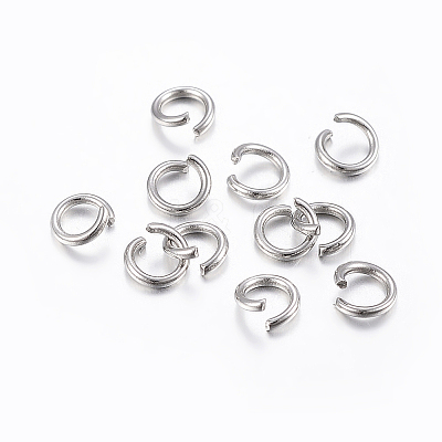 Non-Tarnish 304 Stainless Steel Open Jump Rings LS-X-STAS-H437-9x1mm-1