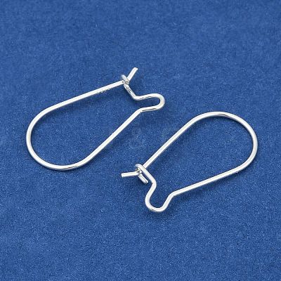 925 Sterling Silver Hoop Earrings X-STER-S002-55-1
