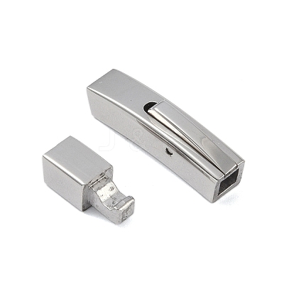 Non-Tarnish 316 Stainless Steel Bayonet Clasps STAS-K282-08D-P-1
