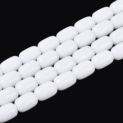 Opaque Glass Beads Strands GLAA-T028-14P-A01-1