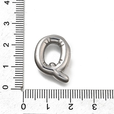 304 Stainless Steel Pendants STAS-S166-01P-17-1