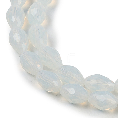 Electroplate Imitation Jade Glass Beads Strands LS-EGLA-N013-J6mm-D02-1