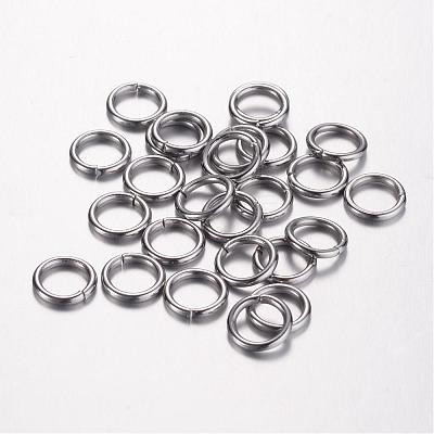 Tarnish Resistant 304 Stainless Steel Open Jump Rings STAS-D438-03-1