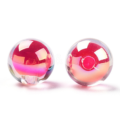 Transparent Acrylic Beads TACR-S148-11D-1